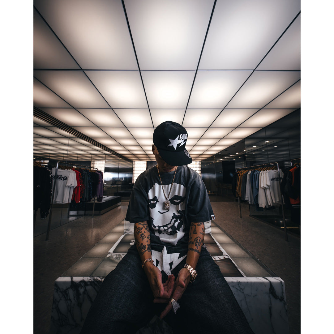 SAINT Mxxxxxx A BATHING APE® ALWAYS LOVE SS T-SHIRT