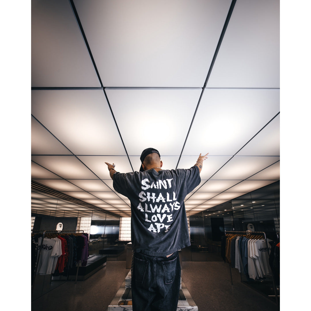 SAINT Mxxxxxx A BATHING APE® ALWAYS LOVE SS T-SHIRT