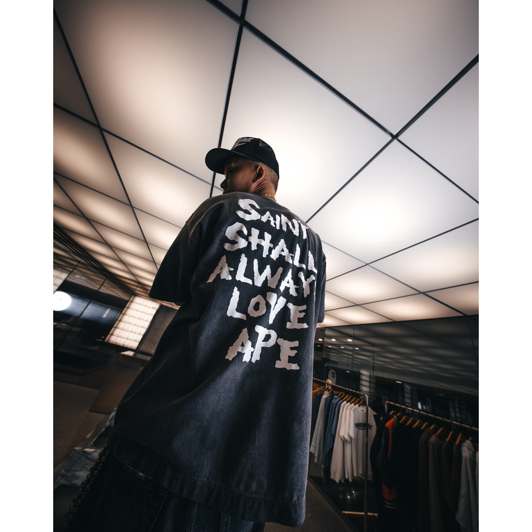 SAINT Mxxxxxx A BATHING APE® ALWAYS LOVE SS T-SHIRT