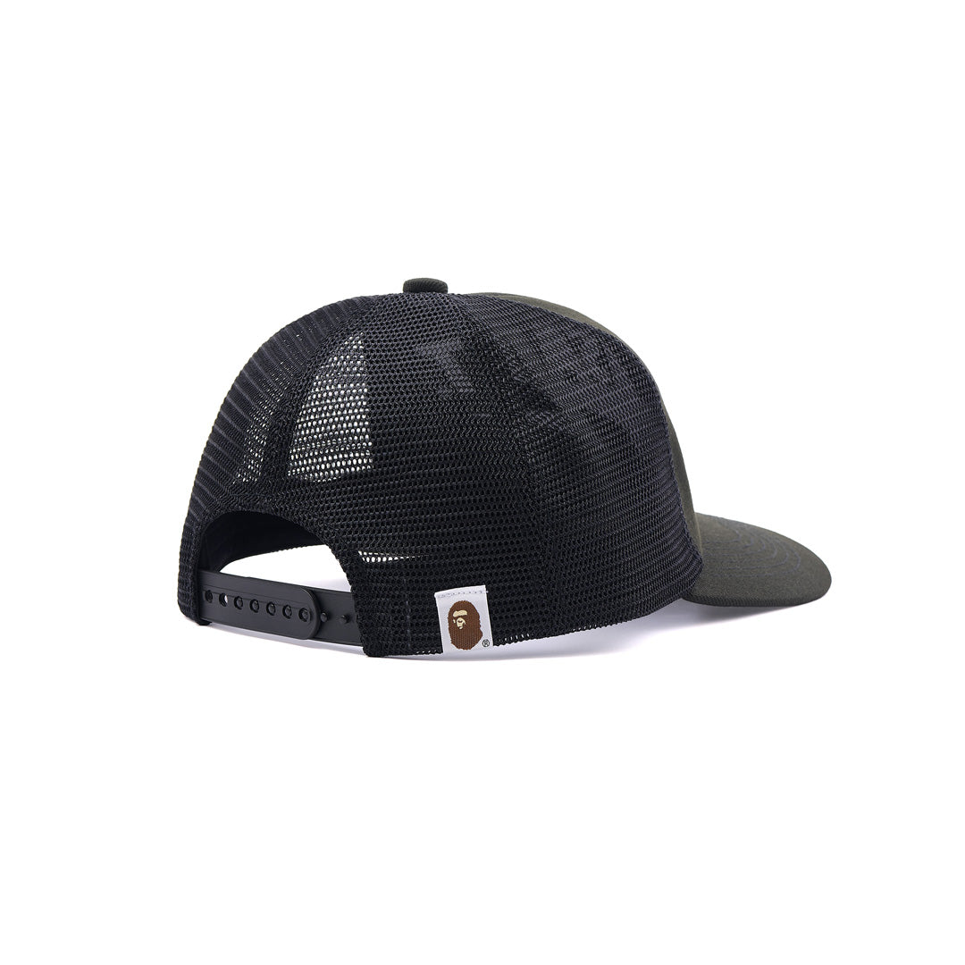 SAINT Mxxxxxx  A BATHING APE® BAPE MESH CAP(BLACK)