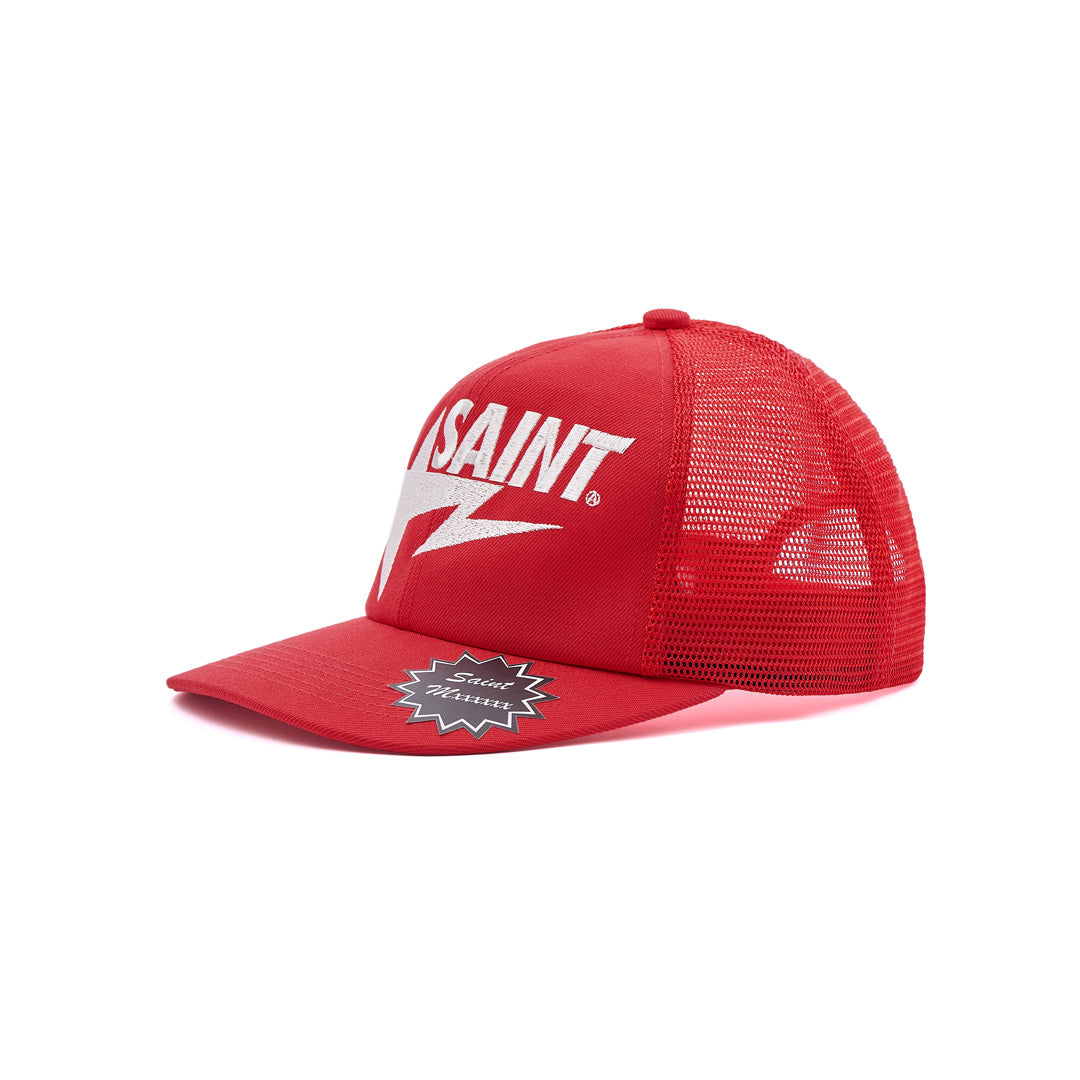 SAINT Mxxxxxx  A BATHING APE® BAPE MESH CAP(RED)