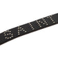 HTC_BELT NARROW_BLACK STONE