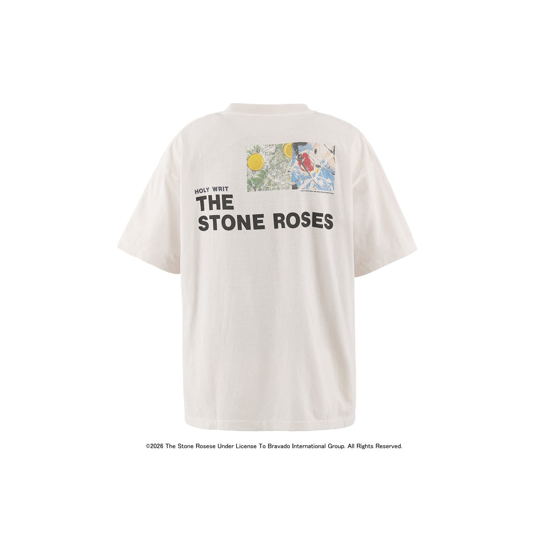 SAINT Mxxxxxx × THE STONE ROSES S/S T-SHIRT LEMON SM-MK8-0000-C75