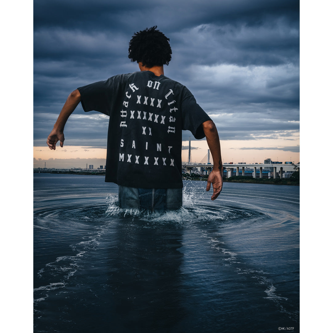 SAINT Mxxxxxx_Attack on Titan S/S T-SHIRT ATTACK ON TITAN SM-MK8