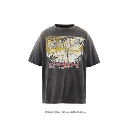 SAINT Mxxxxxx_DEATH NOTE S/S T-SHIRT DETH NOTE