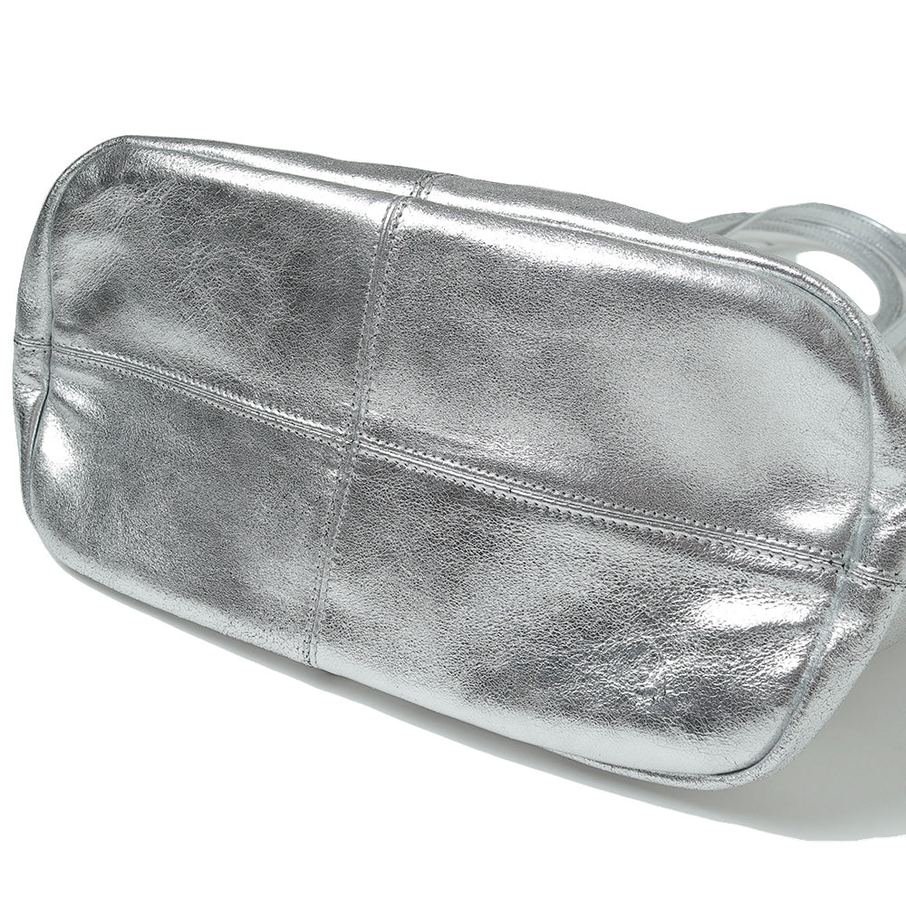 3WAY MEDIUM TOTE(L)(SILVER)