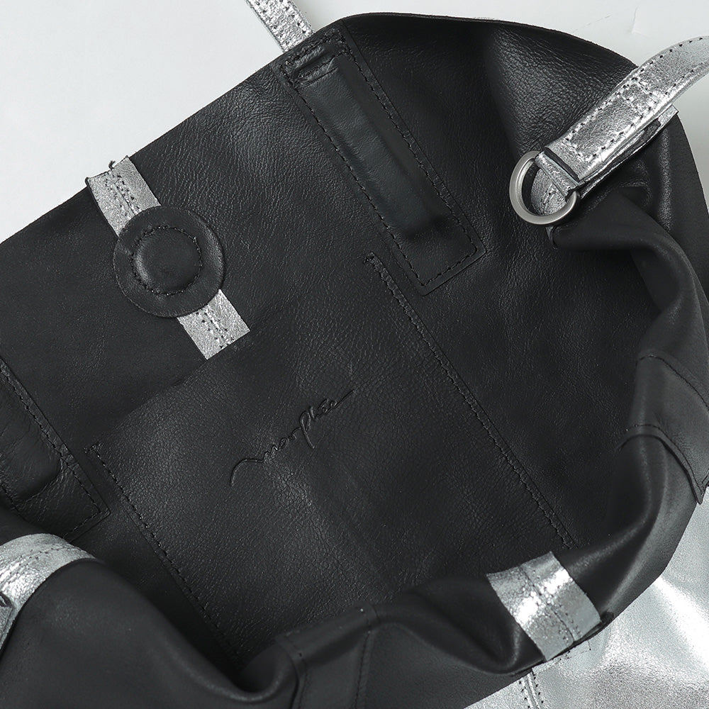3WAY MEDIUM TOTE(L)(SILVER)