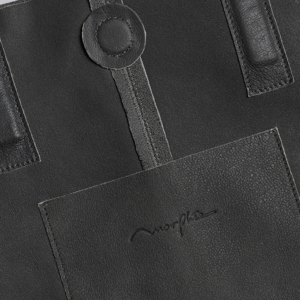 Morphee (モルフェ) 3WAY MEDIUM TOTE(L) (DISTRESS) ML-DGBK (ML-DGBK