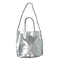 3WAY MEDIUM TOTE (S) (SILVER)