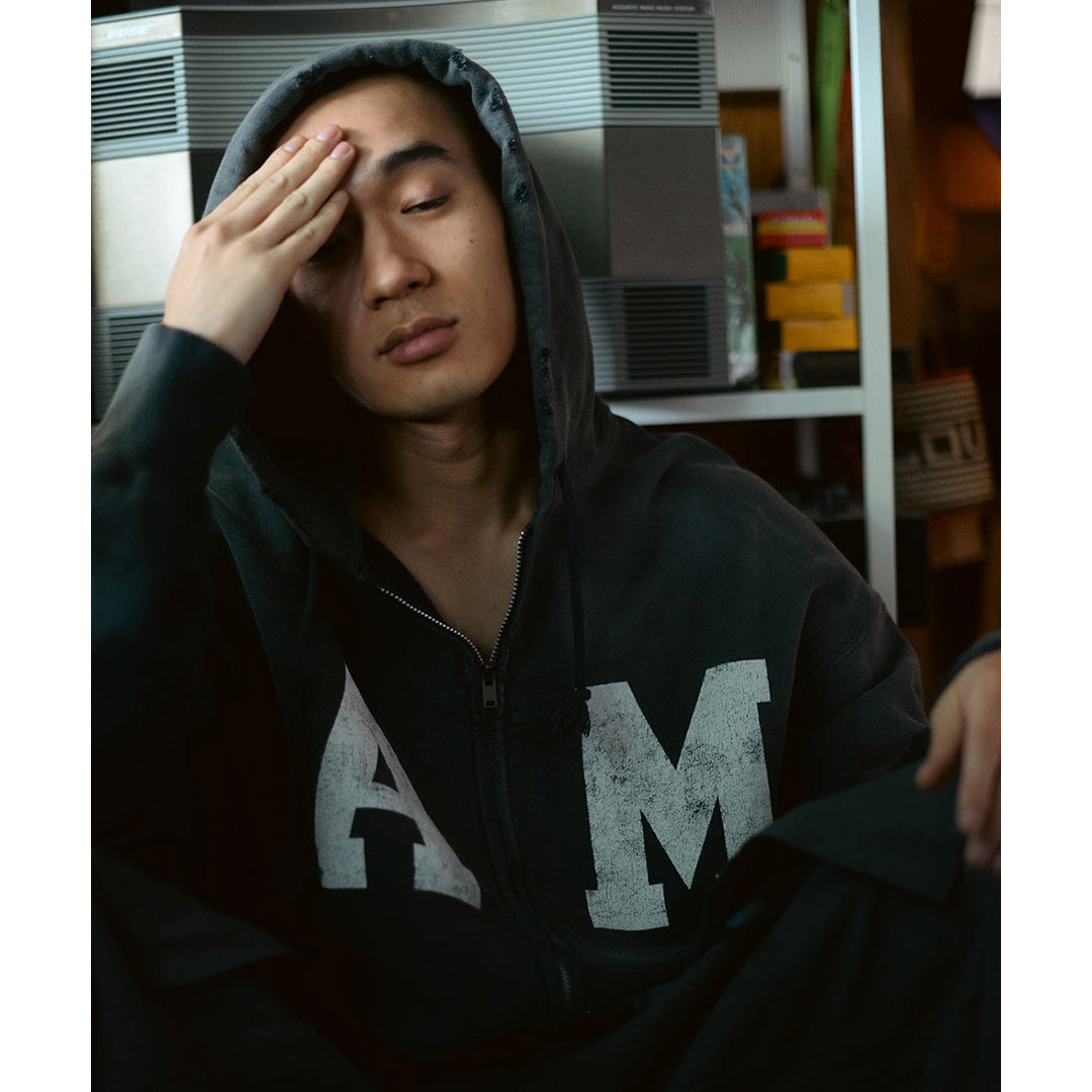 Bow Wow Zip Hoodie Aging "A.M."