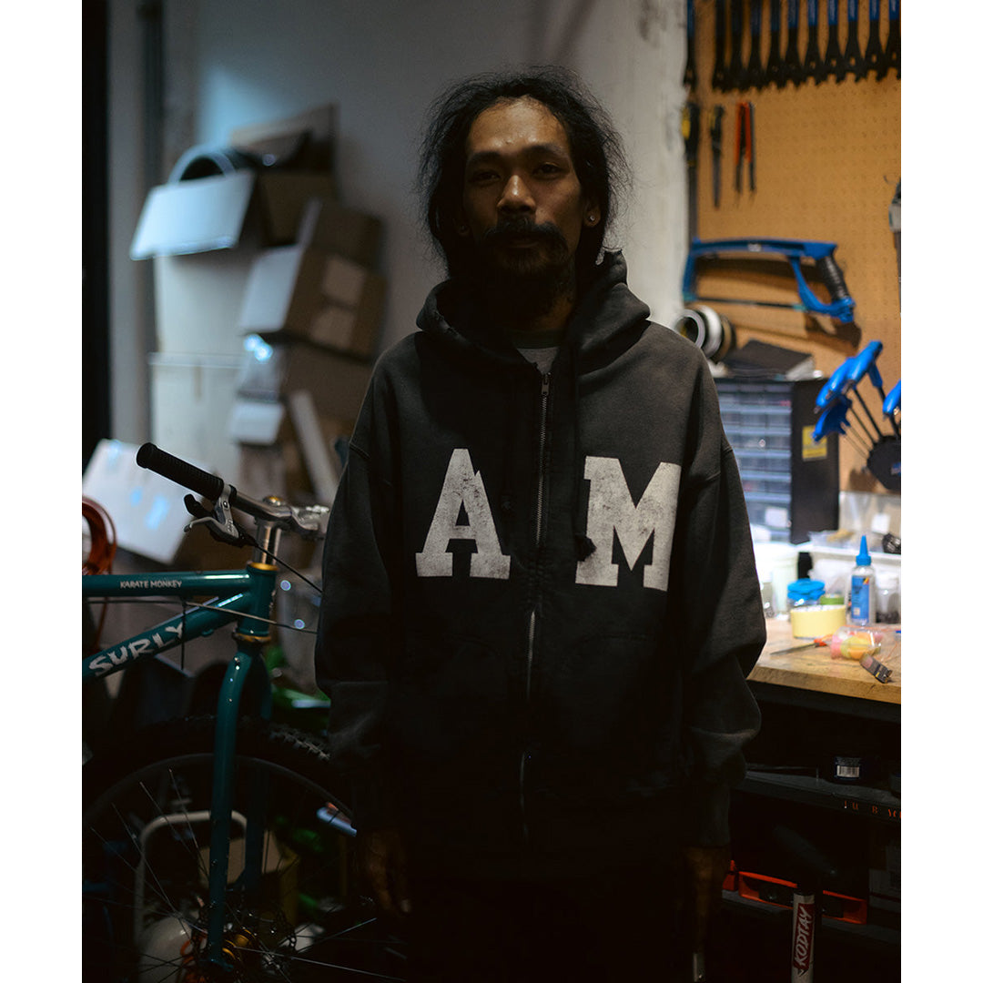 Bow Wow Zip Hoodie Aging "A.M."