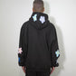 FLOWER SWEAT ZIP HOODIE