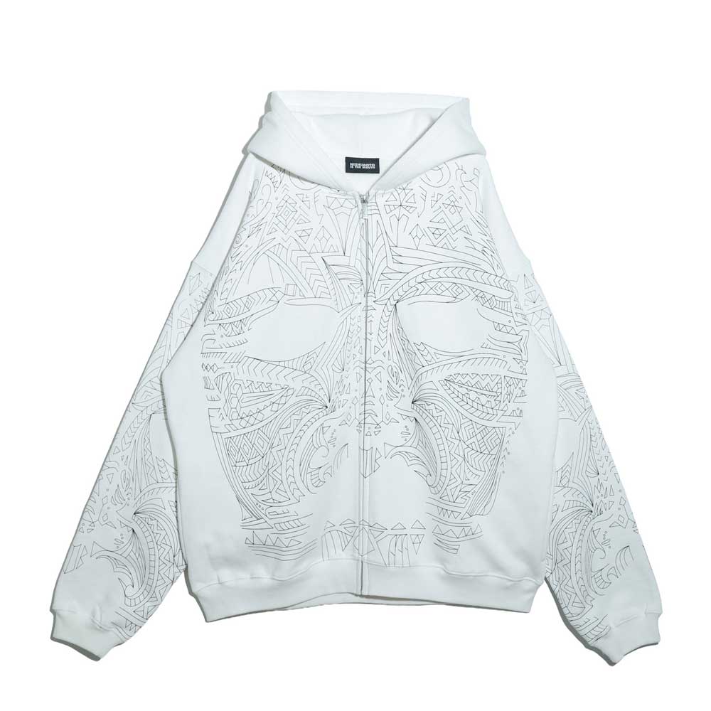 FACE ZIP SWEAT HOODIE
