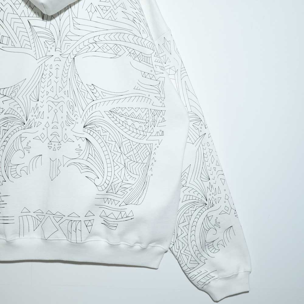 FACE ZIP SWEAT HOODIE