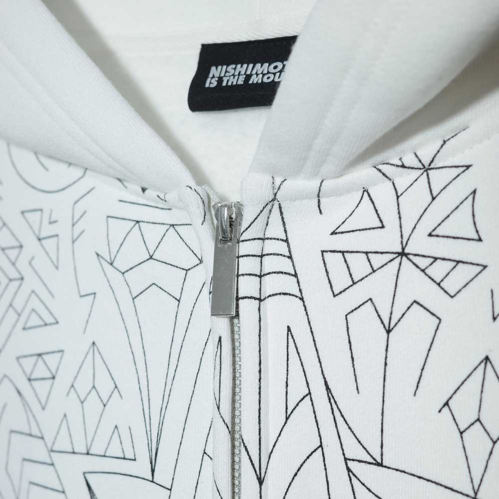 FACE ZIP SWEAT HOODIE