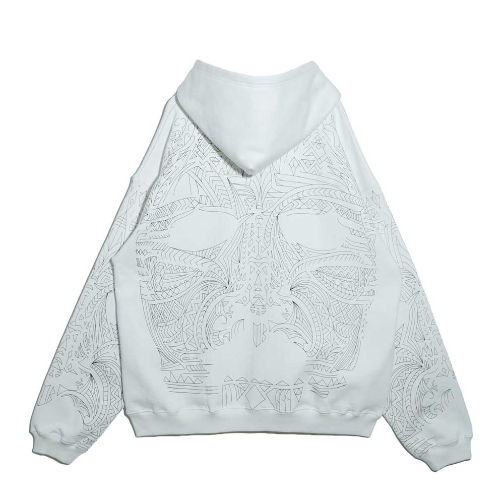 FACE ZIP SWEAT HOODIE