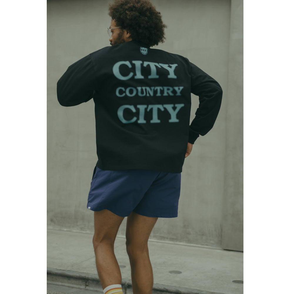 COTTON L/S T-SHIRT CITY COUNTRY CITY