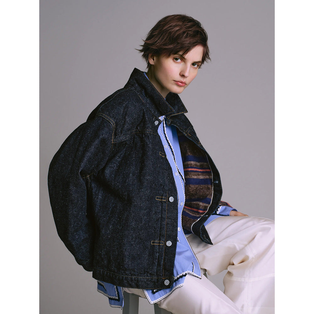 #018 LV T-BACK JACKET WITH COTTON LINER