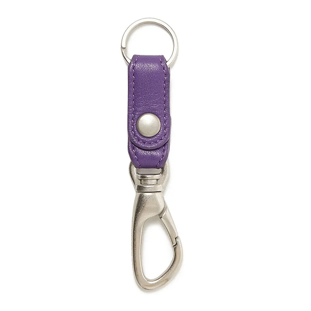 DWELLER KEY RING WITH LEATHER STRAP
