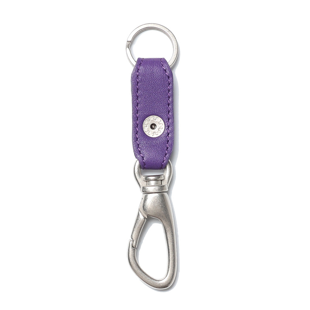 DWELLER KEY RING WITH LEATHER STRAP