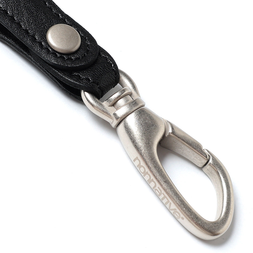 nonnative (ノンネイティブ) DWELLER KEY RING WITH LEATHER STRAP NN