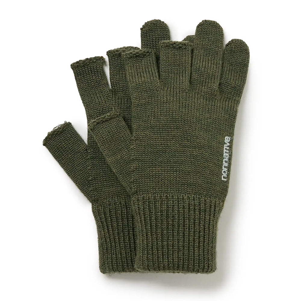 HIKER FINGERLESS GLOVES WOOL YARN