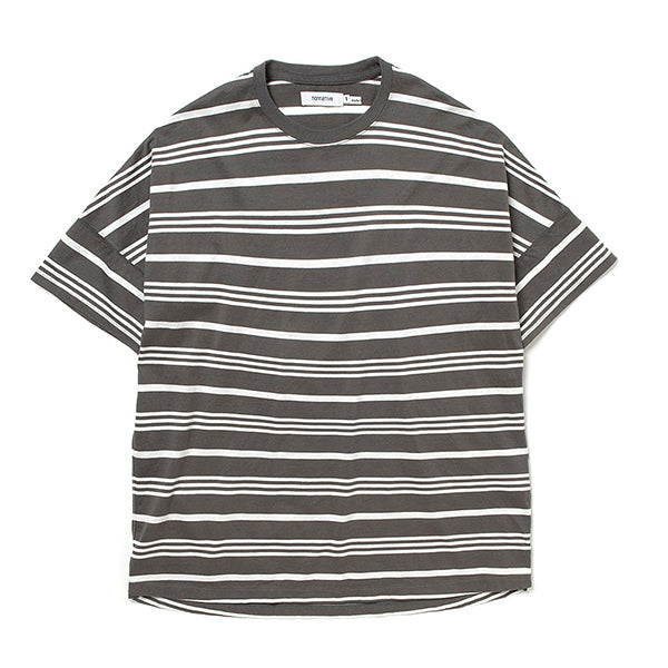 CLERK S/S TEE COTTON JERSEY BORDER