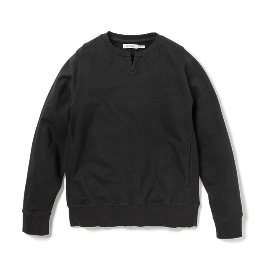 DWELLER L/S T-NECK PULLOVER COTTON SWEAT