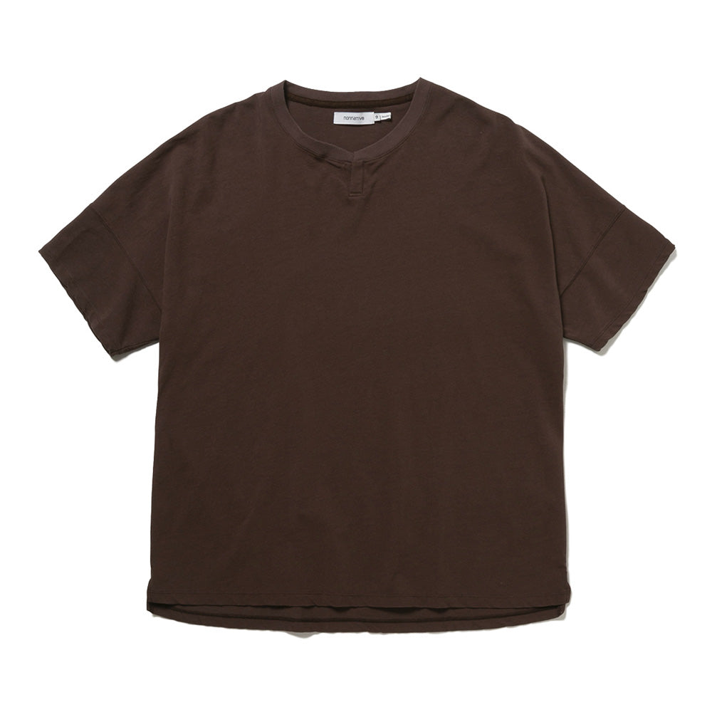 CLERK S/S T-NECK TEE COTTON JERSEY