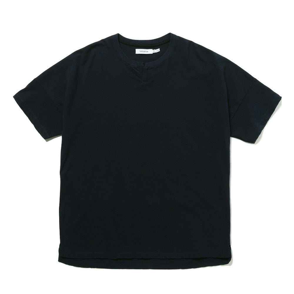 CLERK S/S T-NECK TEE COTTON JERSEY