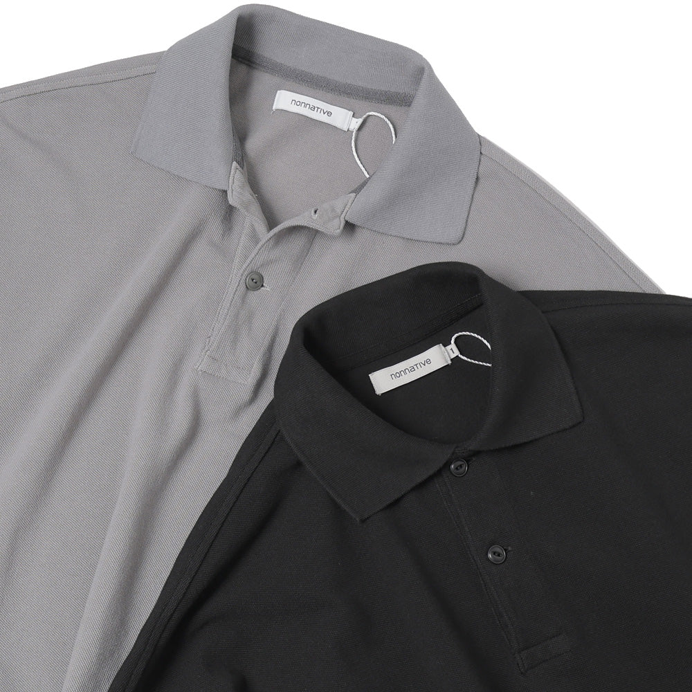ノンネイティブ  クラーク　ポロ CLERK S/S POLO SHIRT C/L PIQUE BORDER | nonnative(ノン