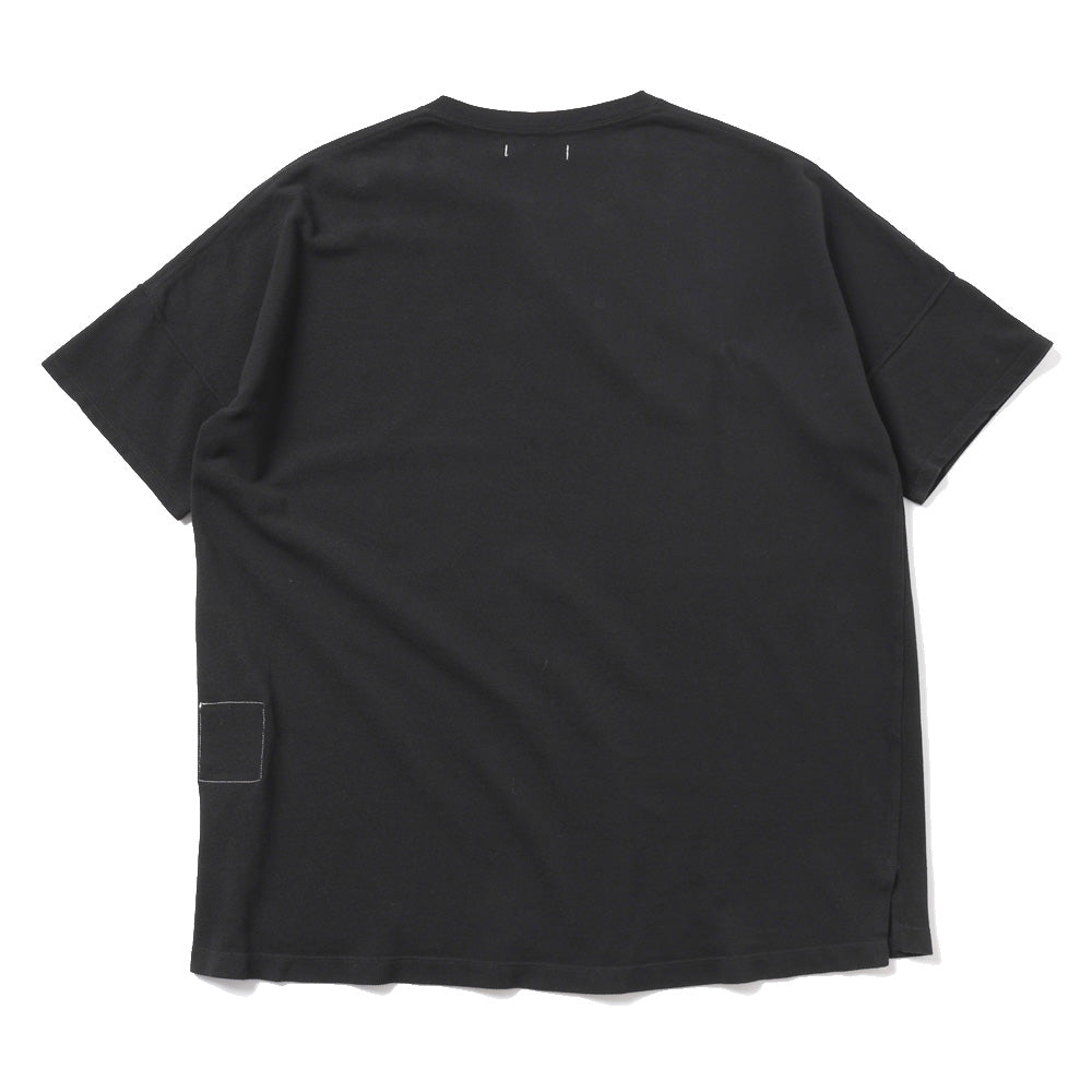 【関税込み】nonnative Pique t-shirt NN-C4418_BLACK_b-min.jpg