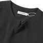 CLERK S/S T-NECK TEE COTTON PIQUE OVERDYED