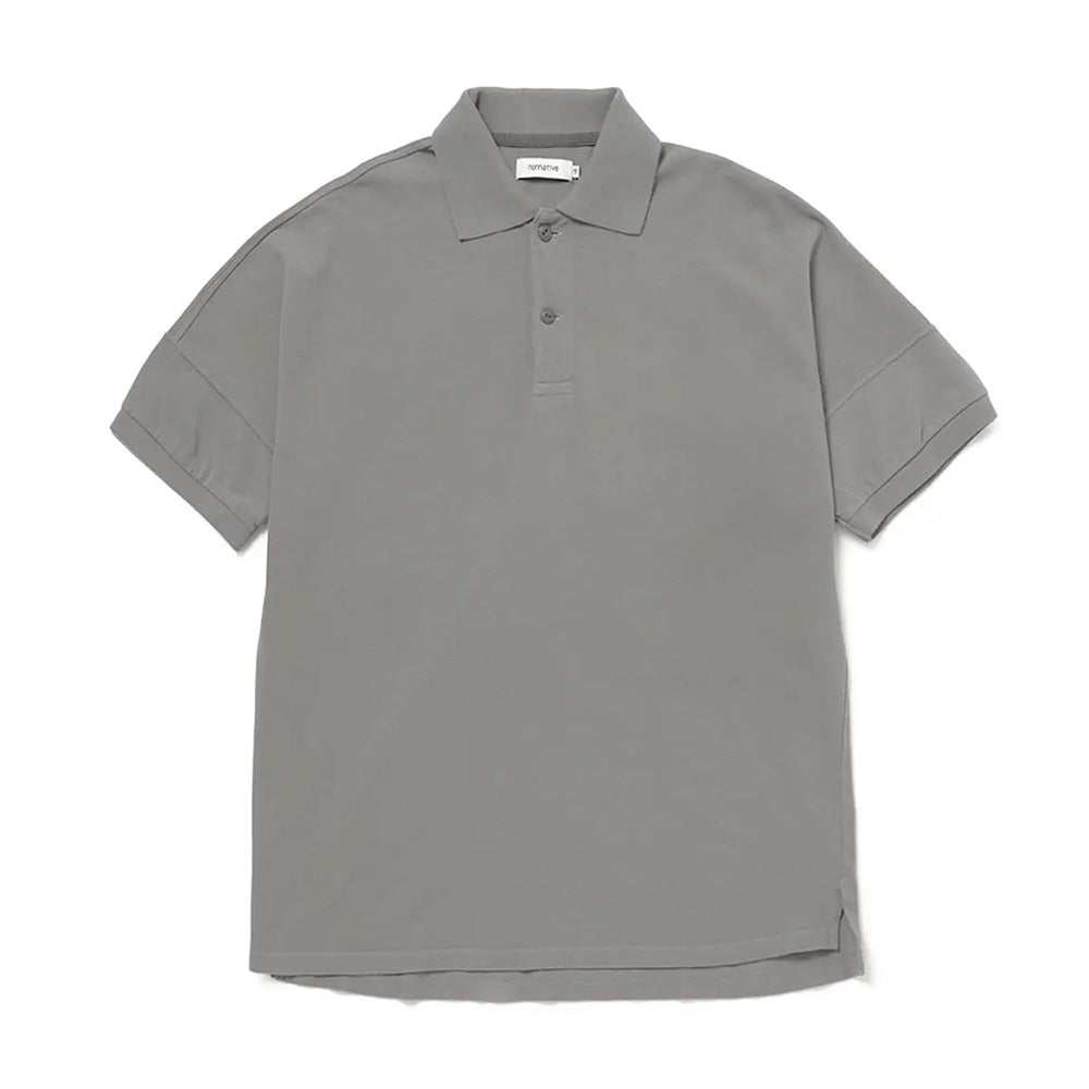 CLERK S/S POLO SHIRT COTTON PIQUE OVERDYED