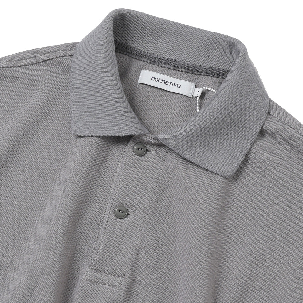 CLERK S/S POLO SHIRT COTTON PIQUE OVERDYED