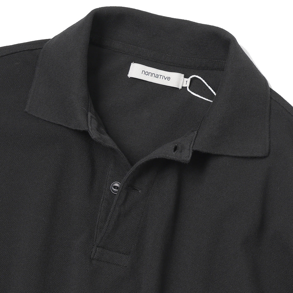 nonnative DWELLER S/S POLO SWEATER ポロシャツ nonnative - DWELLER S/S POLO SWEATER C/P YARN - GREEN