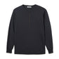 DWELLER L/S HENRY NECK TEE COTTON JERSEY