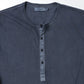 DWELLER S/S HENRY NECK TEE COTTON JERSEY PIGMENT DYE