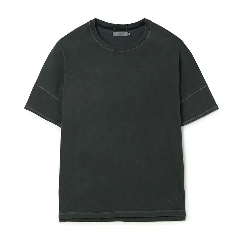 nonnative (ノンネイティブ) CLERK S/S TEE COTTON JERSEY PIGMENT DYE