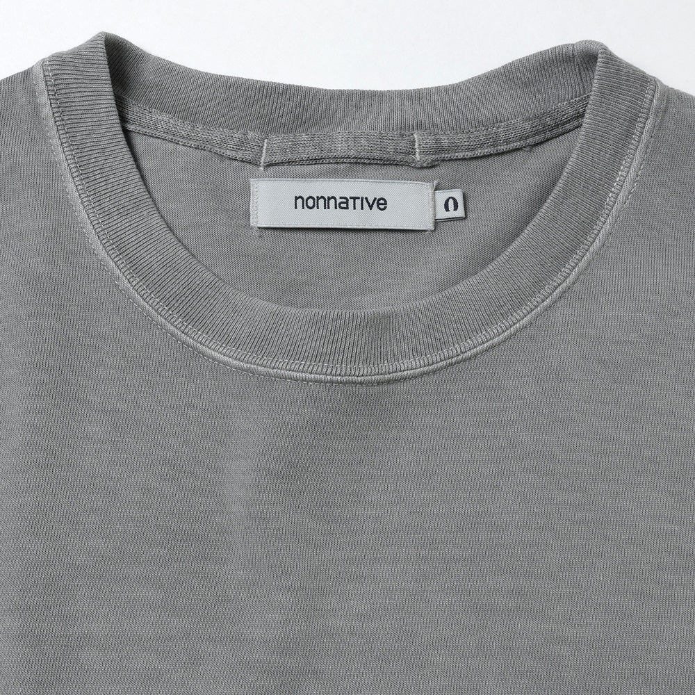 CLERK S/S TEE COTTON JERSEY PIGMENT DYE