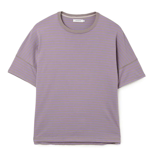 CLERK S/S TEE COTTON JERSEY BORDER