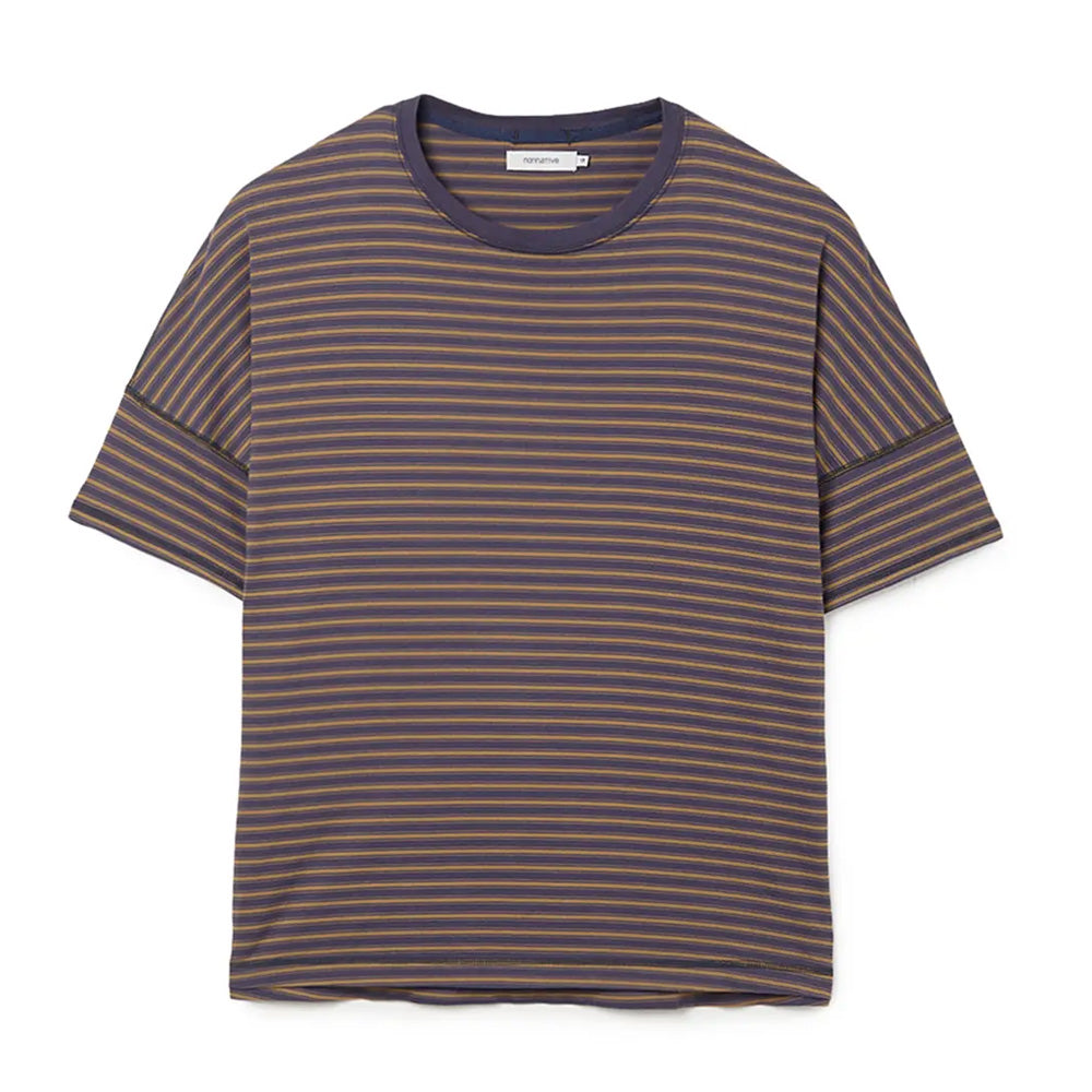 CLERK S/S TEE COTTON JERSEY BORDER