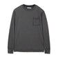 DWELLER Long Sleeve T-Shirt, Merino Wool Overdyed, 26ssmae