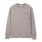 DWELLER L/S TEE MERINO WOOL OVERDYED