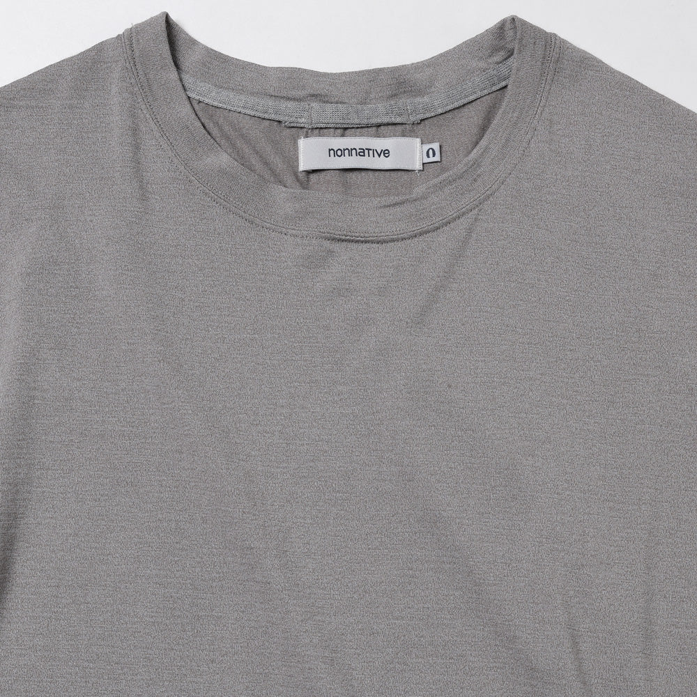 nonnative (ノンネイティブ) CLERK S/S TEE MERINO WOOL OVERDYED NN