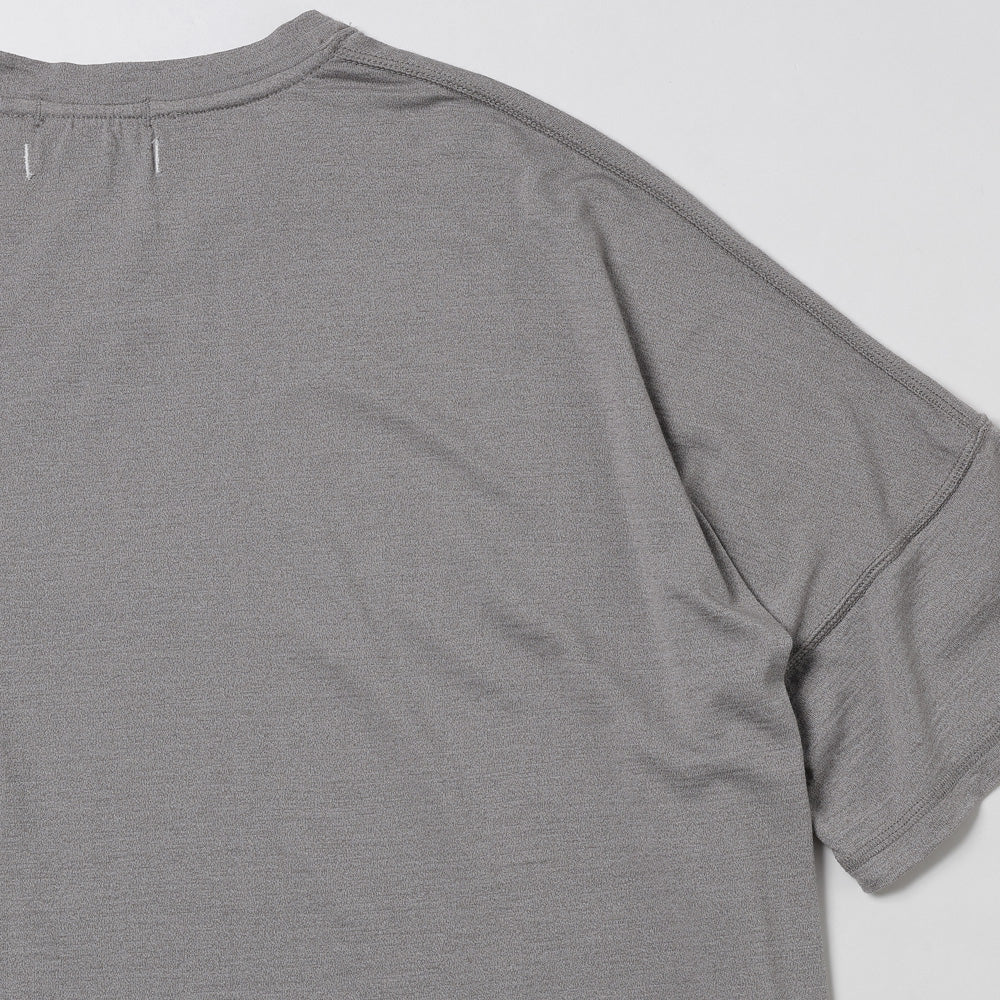nonnative (ノンネイティブ) CLERK S/S TEE MERINO WOOL OVERDYED NN