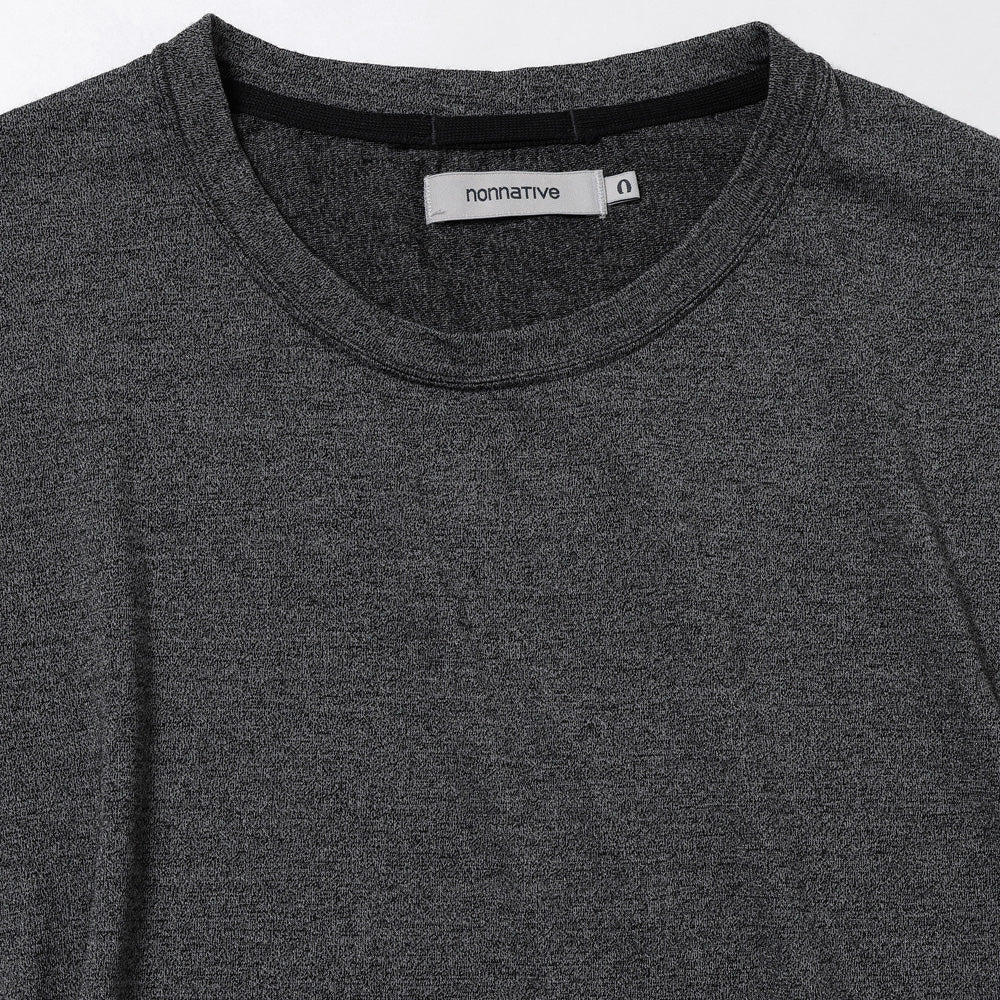 nonnative (ノンネイティブ) CLERK S/S TEE MERINO WOOL OVERDYED NN