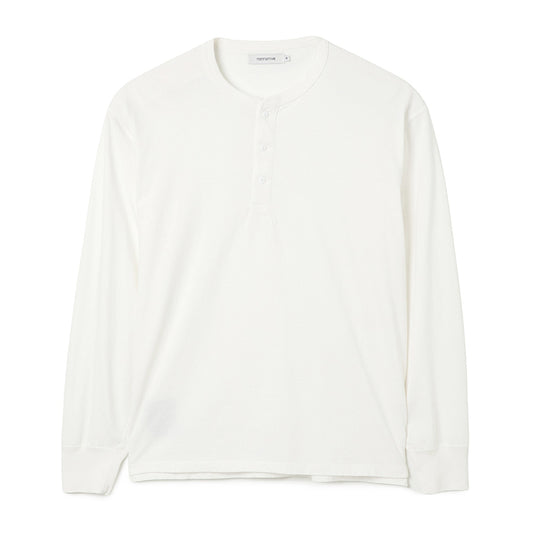 TROOPER L/S HENRY NECK TEE COTTON JERSEY
