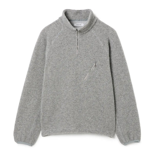 HIKER HALF ZIP PULLOVER WOOL POLY NYLON PILE