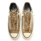 DWELLER TRAINER 2 HI COTTON TWILL OMBRE CHECK by Rafu